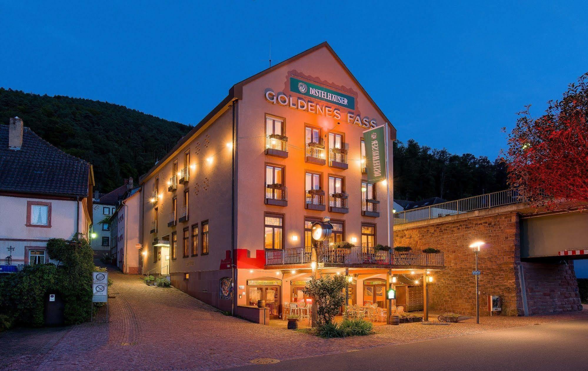 Hotel Goldenes Fass Freudenberg am Main Bagian luar foto